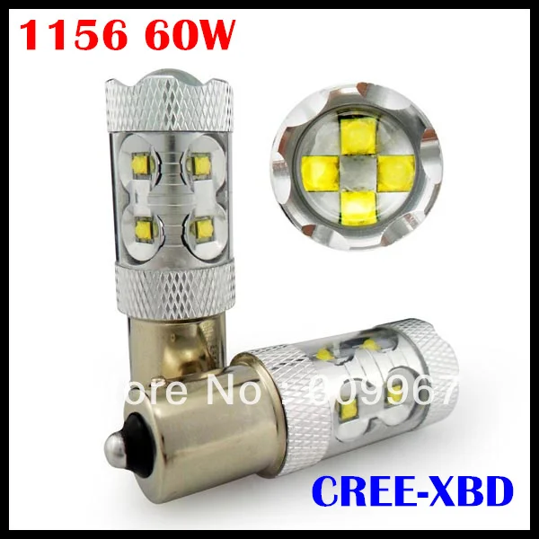 1156 светодиодные Cree чип высокой мощности 60 Вт H4/H7/H11/9005/9006/H16/P13w Автомобильные