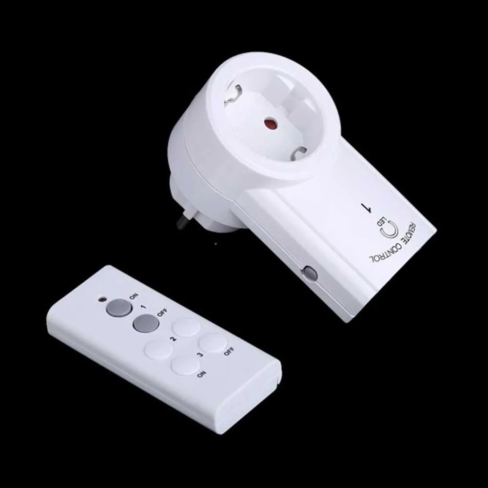 

AU Wireless Remote Control Outlet Switch Socket Power Energy Saving Use 1Pc