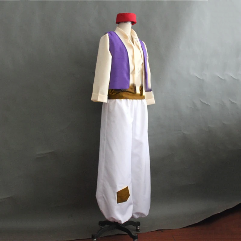 

Anime Aladdin Lamp Prince Cosplay Costume Man Dance Party Movie Cosplay Costume For Halloween Masquerade Party Costume