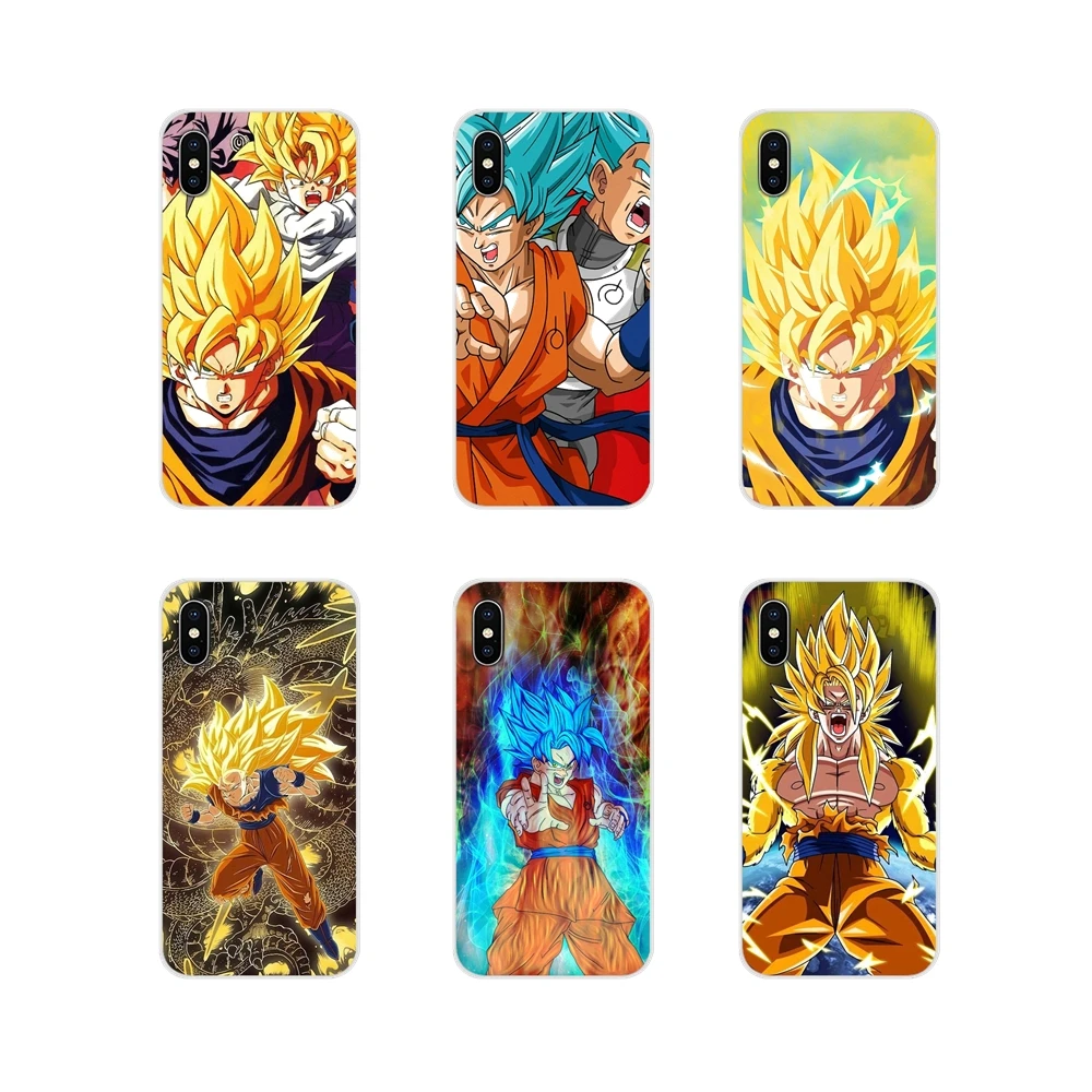 Для Samsung A10 A30 A40 A50 A60 A70 Galaxy S2 Note 2 3 Grand Core Prime Dragon Ball Z Son Goku супер прозрачные ТПУ чехлы