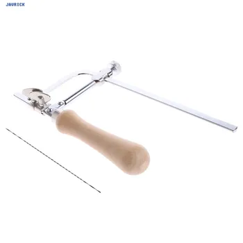 

JAVRICK Piercing Blade Jewelry Steel Saw Frame Adjustable Jewelers+FREE 1 Blade