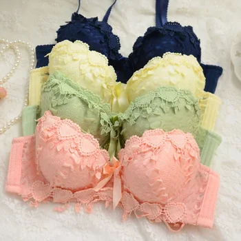 

Cute Sweet Heart Bras Sets of Lovely Cute Girls Underwear Bra & Brief Sets