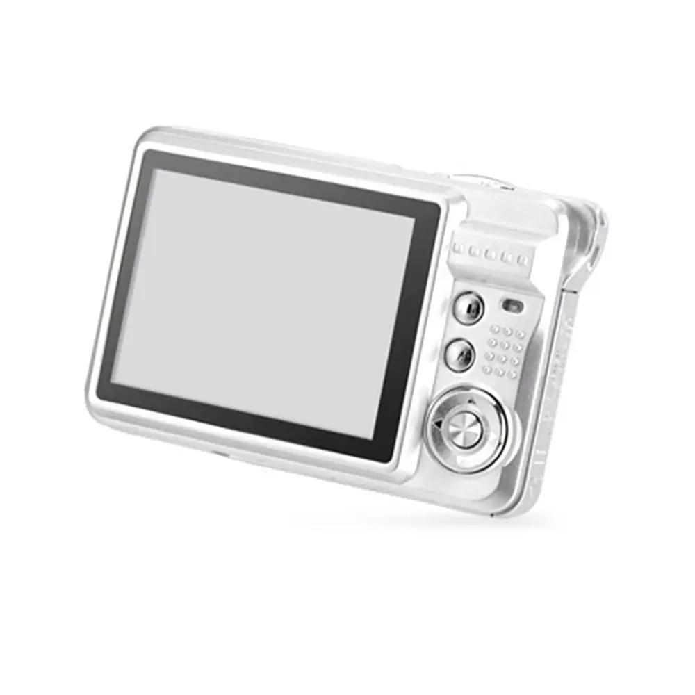 2.7 Inch TFT LCD Display 18MP 720P 8x Zoom HD Digital Camera Anti-Shake Camcorder Video CMOS Micro Camera Children Gift - Цвет: Серебристый