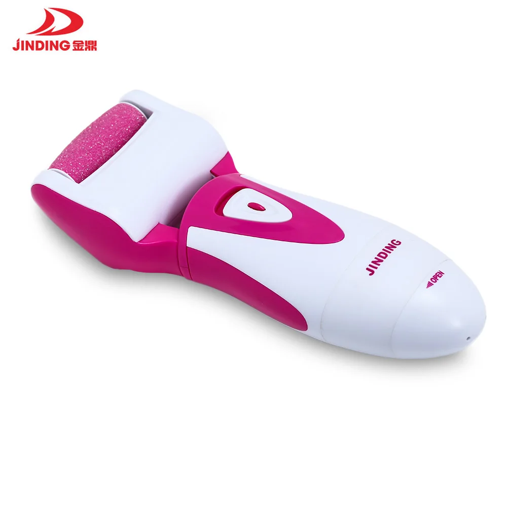 Цзиньдин JD-505 Электронный ног пилка Sholl электрической шлифовальной пилки для ног шлифовальный станок для того, чтобы показать свой профессиональный педикюр машина уход за кожей ног Батарея