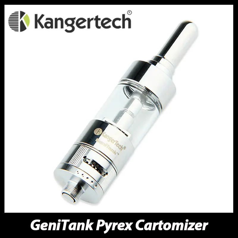 Атомайзер Kanger GeniTank Pyrex атомайзер на баке 2 4 мл электронные сигареты с новым