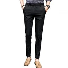 Весна и осень для мужчин платье брюки Азиатский размеры 28 29 30 31 32 33 34 36 s мотобрюки серый черный брюки для девочек