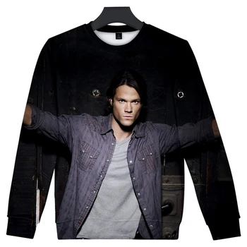 

2019 New Cool Supernatura Cool Finish season 3D Round Collar Sweatshirt Hot Sale Casual Harajuku Women/men O-neck Sweatshirts