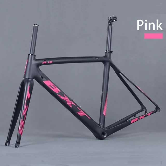 Best price at $351 Cheap Chinese carbon aero road frame Di2 Carbon Road Bike Frame 500/530/550mm Super Light Frame+Fork+headset carbon cyclocross frame