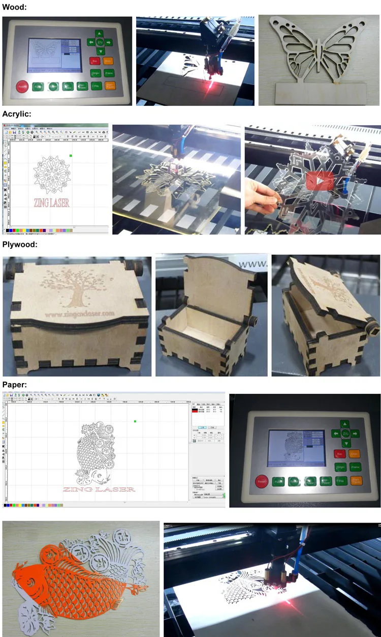 100 Вт лазер co2 80 cnc/машина лазерная резка/Cnc режущее покрытие|Фрезы по дереву| |