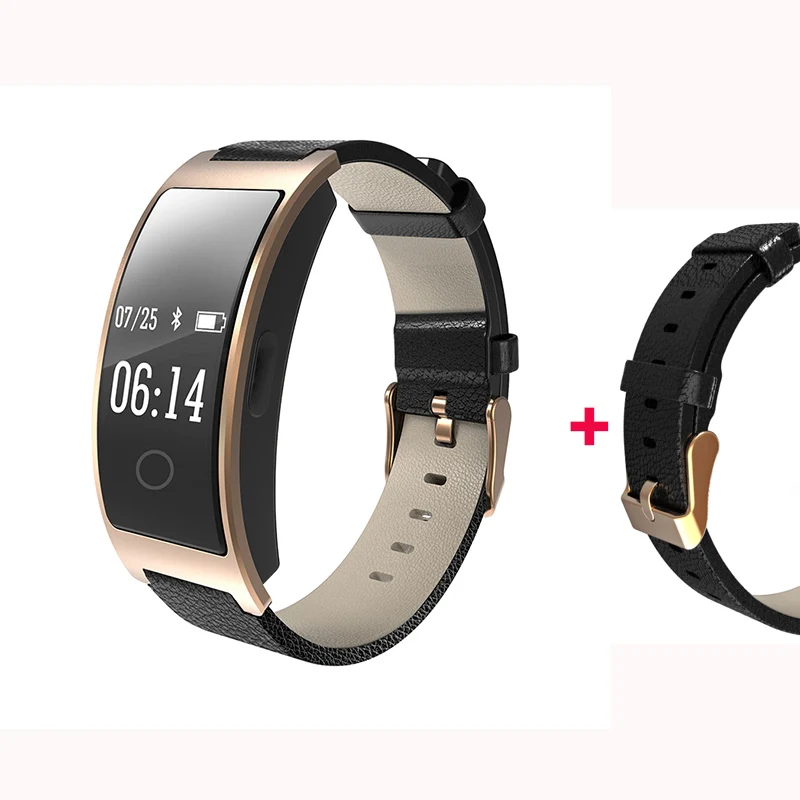 Imosi CK11S, умный браслет, часы для измерения артериального давления, кислородный монитор сердечного ритма, умный браслет, фитнес-часы, IP67, умный Браслет - Цвет: GOLD and Watchband