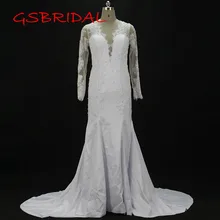 Wedding Dress 2017 V-Neck Button Back Bridal Dresses vestidos de noiva Court Train robe de mariage Custom made Wedding Dresses