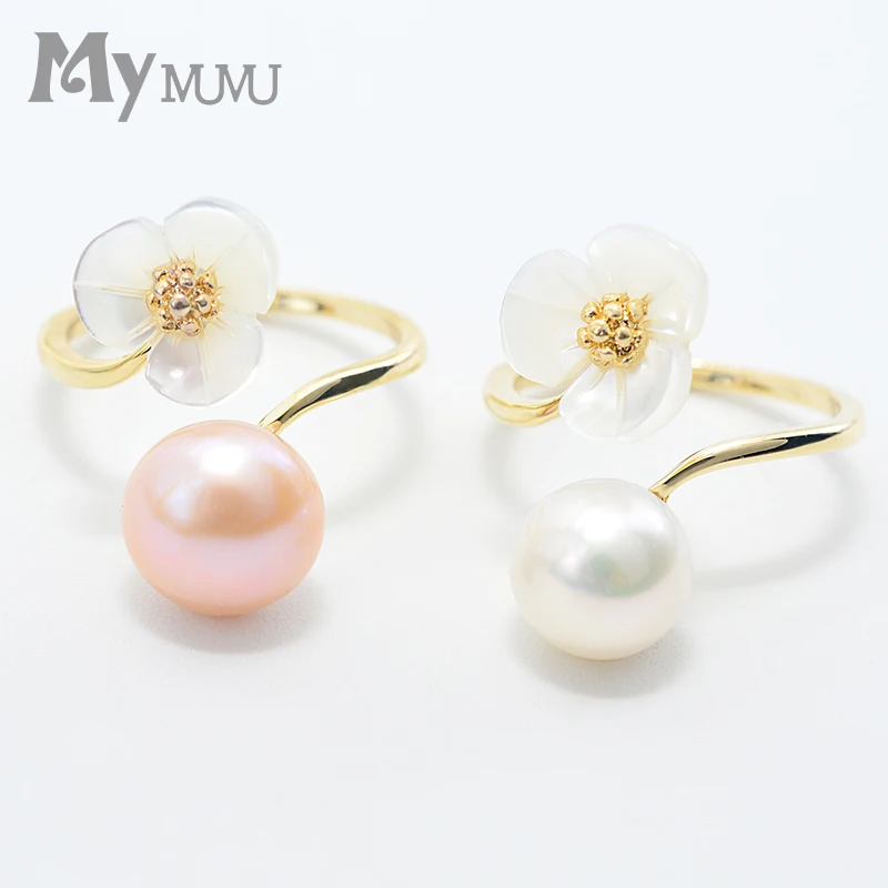 

Open ring female simple student index finger ring atmosphere personality jasmine ring