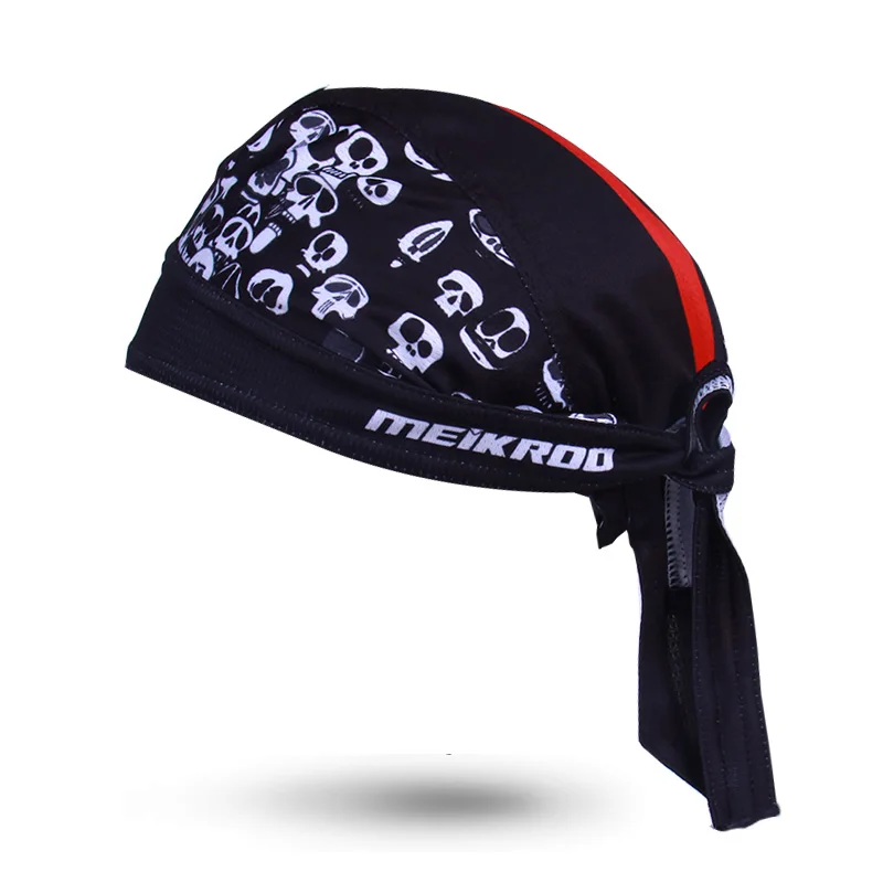 Outdoor Skeleton Pattern Cycling Bandana for Men Women Breathable