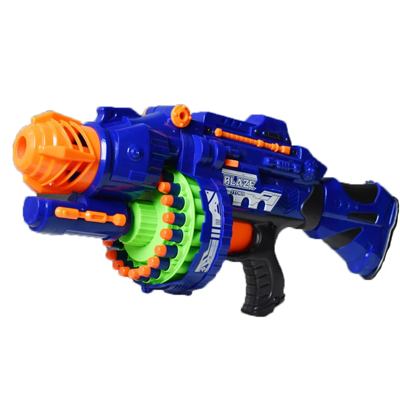 

Electric Toy Gun Blaster Airsoft Pistol With 40pcs Soft Bullets Plastic Arma Safe Weapon Outdoor Military Game Toys Guns For Boy