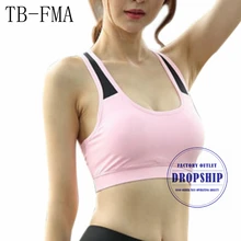 Женские сексуальные бюстгальтеры, Спортивная футболка для занятий йогой, бюстгальтер с эффектом пуш-ап, безрукавки для бега, фитнеса, бега, брейстопов, йоги, нижнее белье