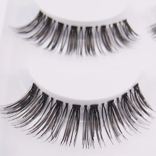 

5 Pairs Black Man-made Soft Thick Eye Lashes Extension Makeup False Eyelashes