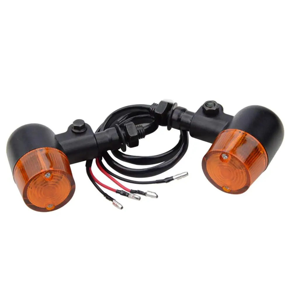 

GOOFIT Universal Motorcycle Yellow LED Indicator Turn Signal Bulb Lamp light for Scooter ATV Bike J065-817