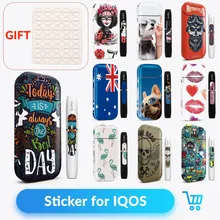 Стикер Volcanee, чехол для IQOS, Защитная Наклейка для кожи, наклейки для IQOS 2,4 Plus, электронная сигарета, коробка, мод, стикер, Vape Чехол