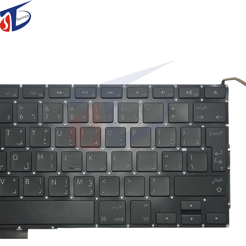 A1286 АР клавиатура для macbook pro 15,4 ''A1286 арабский арабская клавиатура без подсветки 2009-2012year
