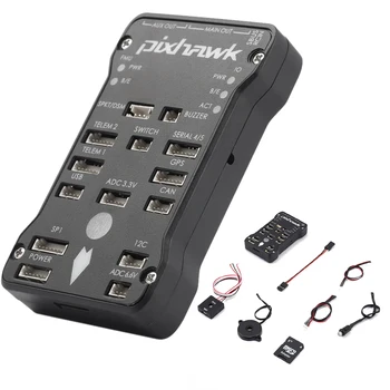 RC Flight Controller,1set Pixhawk 2.4.8 Flight Controller 32 Bit ARM PX4FMU PX4IO Combo For RC Toys