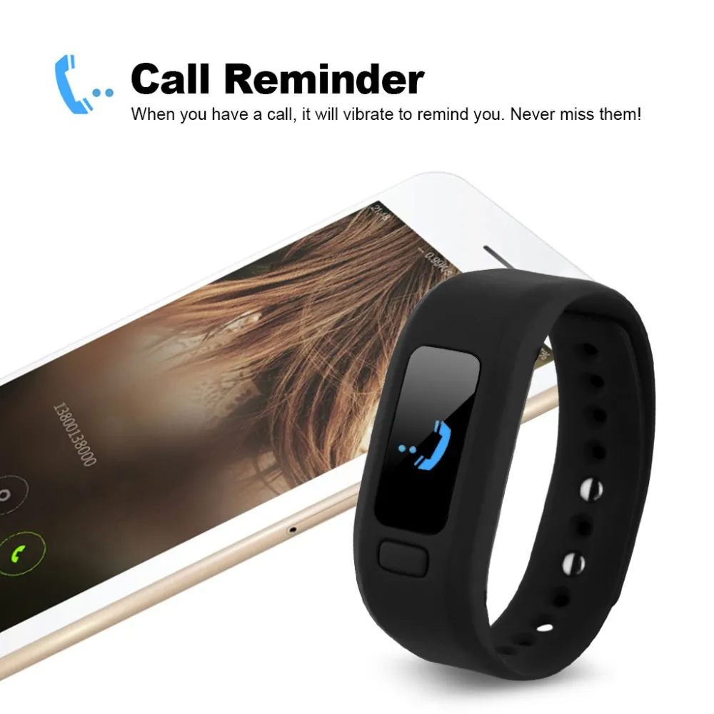 Fitness Tracker Bluetooth Smartband Sport Bracelet Smart Band 14
