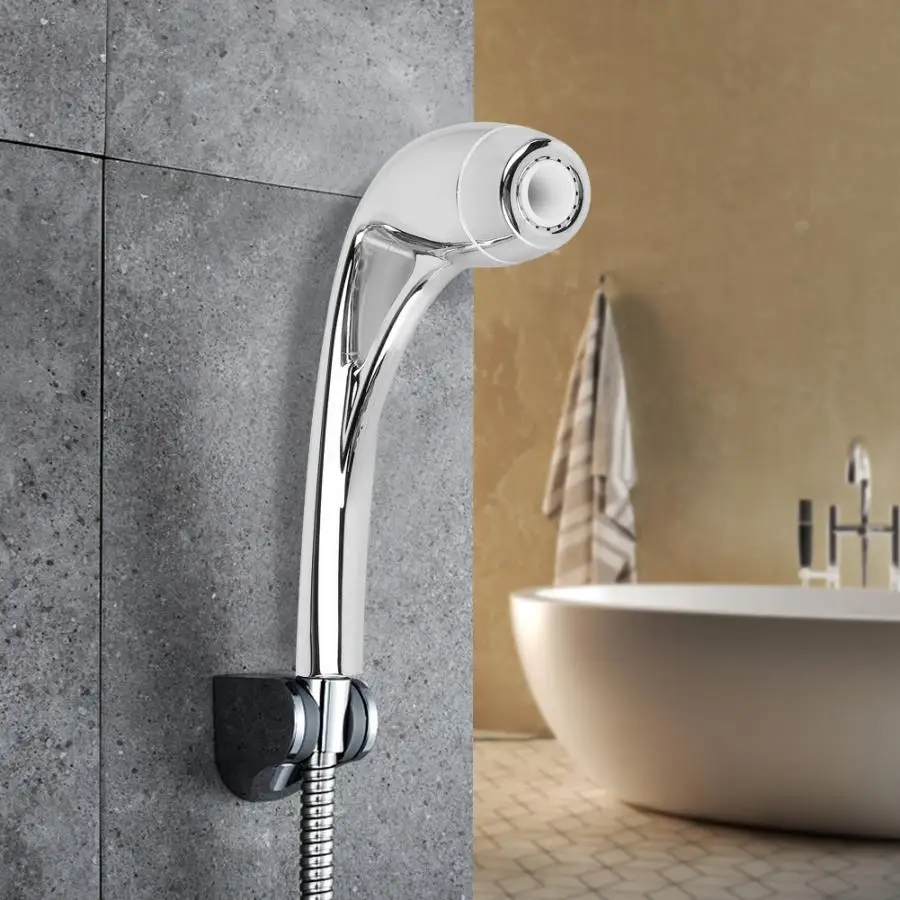 

Handheld Shower Head Set Water-saving Shower Sprayer + 1.5m Hose + Copper Valve + Holder pommeau de douche