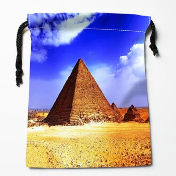 

Best Egyptian Pyramids Drawstring Bags Custom Storage Printed Receive Bag Compression Type Bags Size 18X22cm Storage Bags