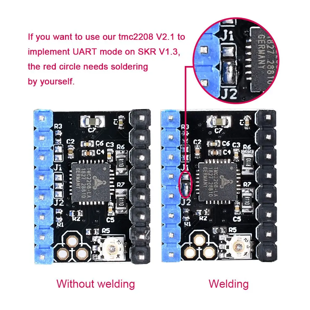 BIGTREETECH SKR V1.3 плата контроллера 32 бит+ TMC2208 UART TMC2130 SPI A4988 VS MKS GEN L E3 DIP для Ender 3 PRO/5 3d принтер