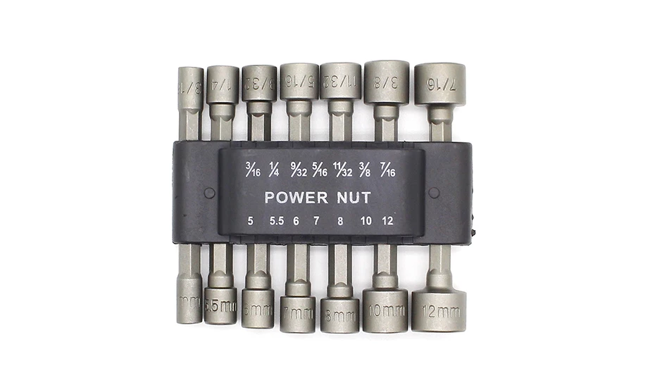 HORUSDY 47Pcs Nut Driver Set SAE And Metric, Impact