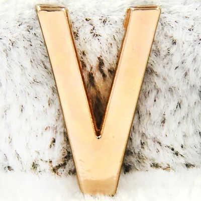 YUKAM ключи ползунки золотой алфавит A-Z скользящие шармы в виде букв хранитель для кожаной сетки Хранитель браслеты DIY аксессуары для изготовления ювелирных изделий - Окраска металла: Letter V