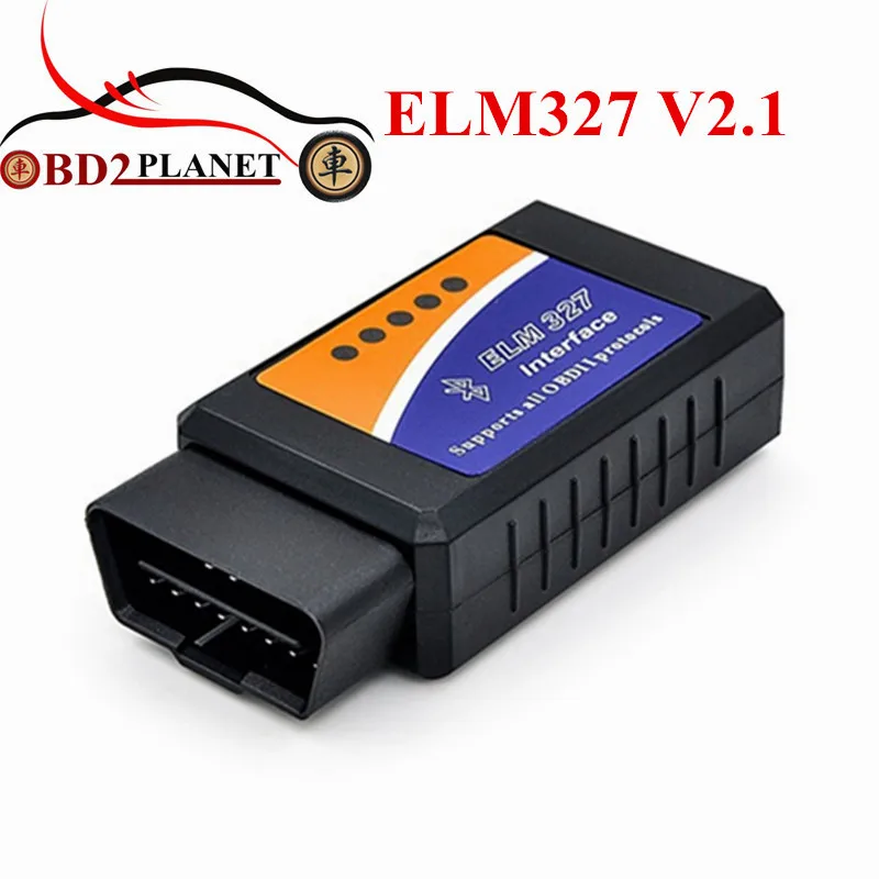 2017 высокое качество ELM327 v2.1 Bluetooth OBD2 Интерфейс работает на Android Крутящий момент ELM