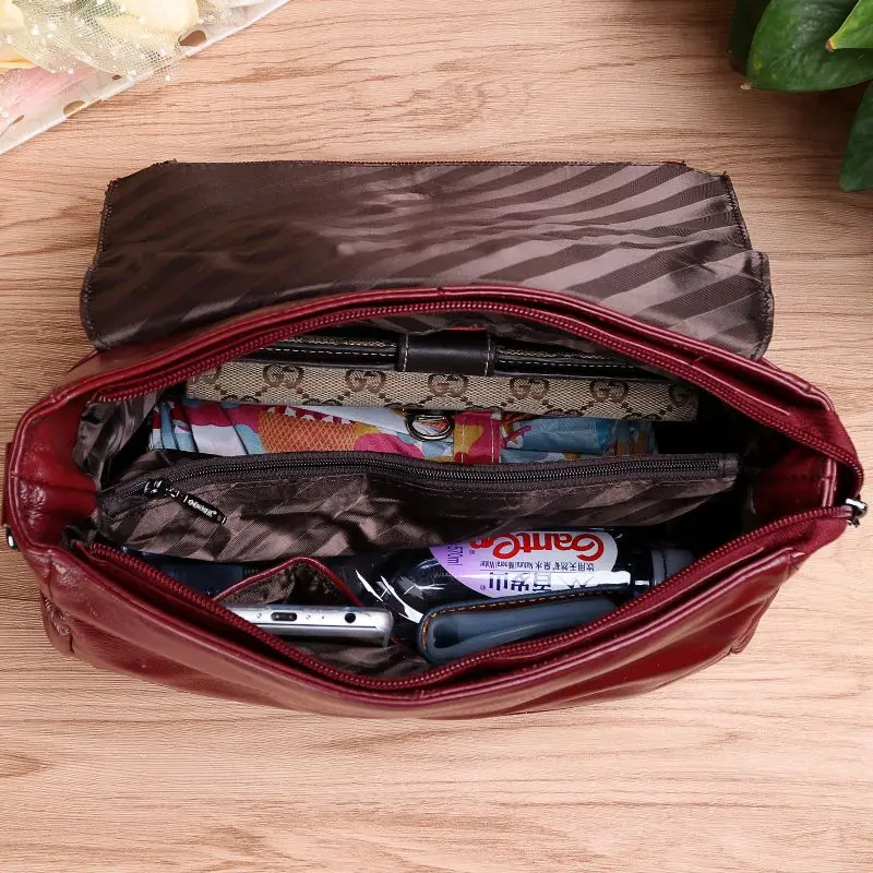 Сумка женская из натуральной кожи кораллового цвета|bag ladies|designer shoulder bagshoulder bags |