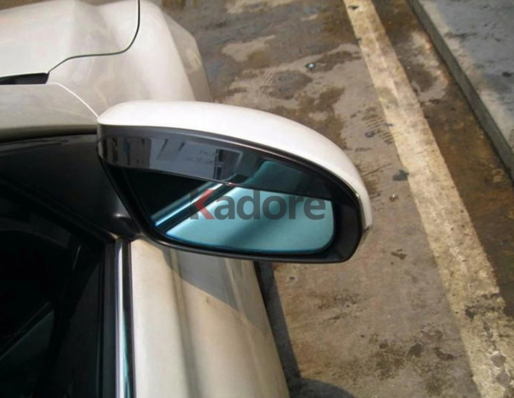 Для Toyota Corolla 2008-2012 боковые дверные зеркала черное зеркало заднего вида солнцезащитный козырек от солнца и дождя аксессуары для декорирования машины