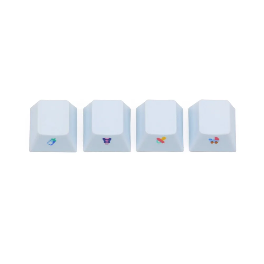 Младенческий keycap боковой принт вишни профиль PBT краситель sub 108 клавишей для