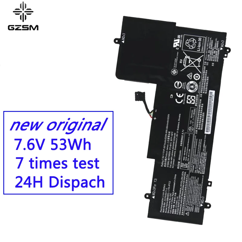 GZSM Аккумулятор для ноутбука L15L4PC2 LENOVO YOGA 710-14ISK 710-11 батареи L15M4PC2 5B10K90802 | Компьютеры