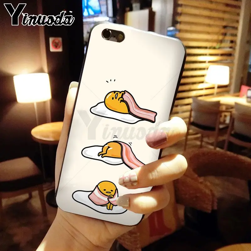 Cute cartoon gudetama fried eggs