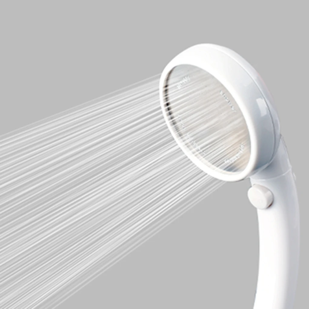 

High Pressure Automatic Supercharged Handheld Switch Shower Head Water Saving Plastic Bathroom Filter Spray Shower Heads