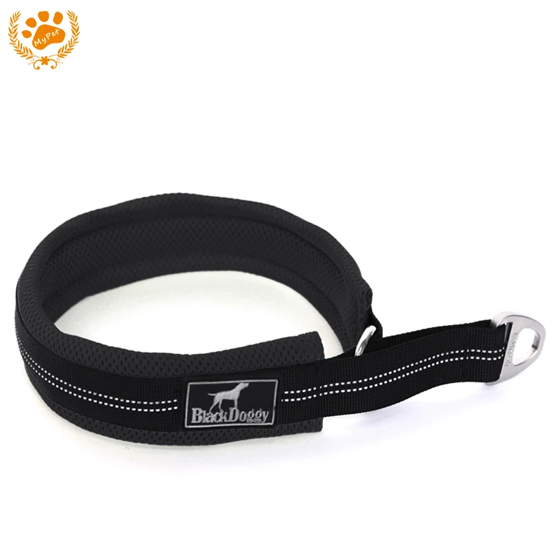 My Pet Nylon Mesh Dog Collars Reflective Strip Breathable Adjustable