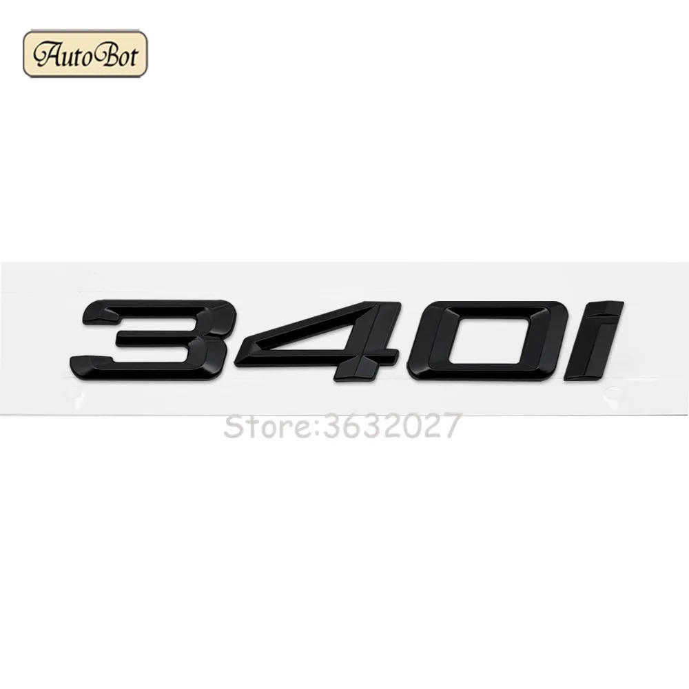 Chrome 335i Trunk Emblem Badge Letters For BMW 3 Series Model