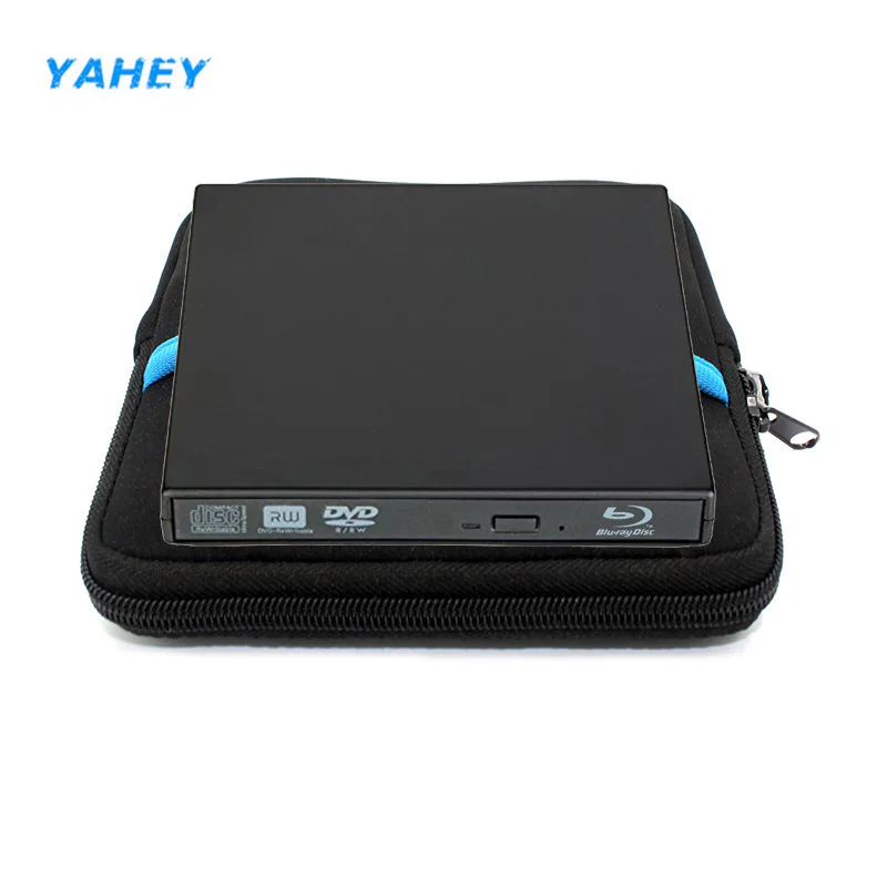 External Bluray Player USB 2.0 DVD Drive Blu-ray 25/50G BD-ROM BD-RM CD/DVD RW Burner Writer for Laptop Computer PC+drive bag External Bluray Player USB 2.0 DVD Drive Blu-ray 25/50G BD-ROM BD-RM CD/DVD RW Burner Writer for Laptop Computer PC+drive bag