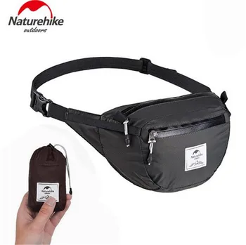 NatureHike Waterproof Waist Bag Lightweight Waist Pack Bag Travel Hiking Cycling Outdoor Sports Bag Hiking Running Waist Bag naturehike yb02 multifunctional outdoor nylon waist bag blue gray 3l