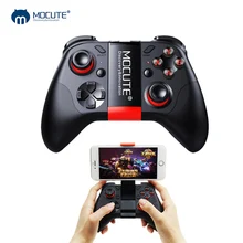 Mocute 054 Bluetooth Gamepad Crystal Button Android PC Джойстик Беспроводной Пульт Дистанционного Контроллер Game Pad для Смартфонов для VR TV BOX