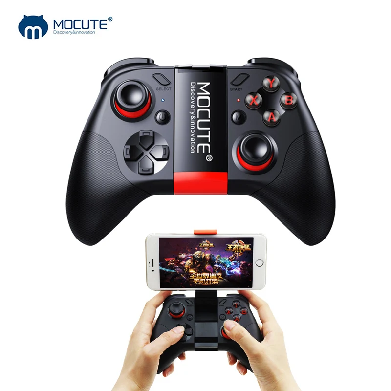 Mocute 054 Bluetooth Gamepad Crystal Button Android Joystick PC Wireless Remote Controller Game Pad for font