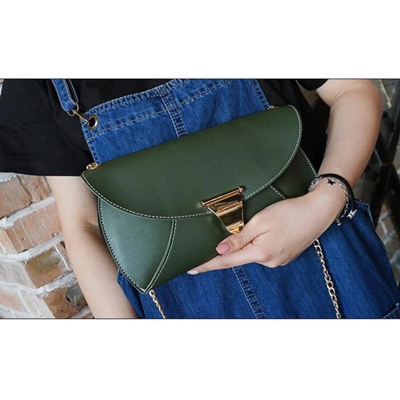 Ladies single shoulder bag edition type drawing lattice DIY handmade leather satchel acrylic specially made template pattern