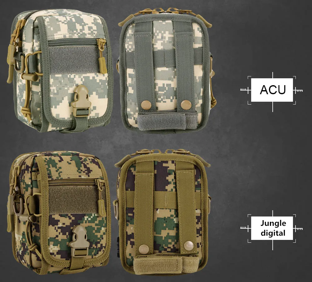 Тактика Молл поясная сумка маленький карман военные поясная сумка карман для мобильного телефона хип пояс Сумка