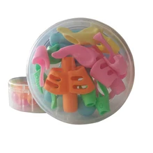 Силиконовый держатель для карандашей, ручка с двумя пальцами, инструмент для коррекции осанки, подарок для детей