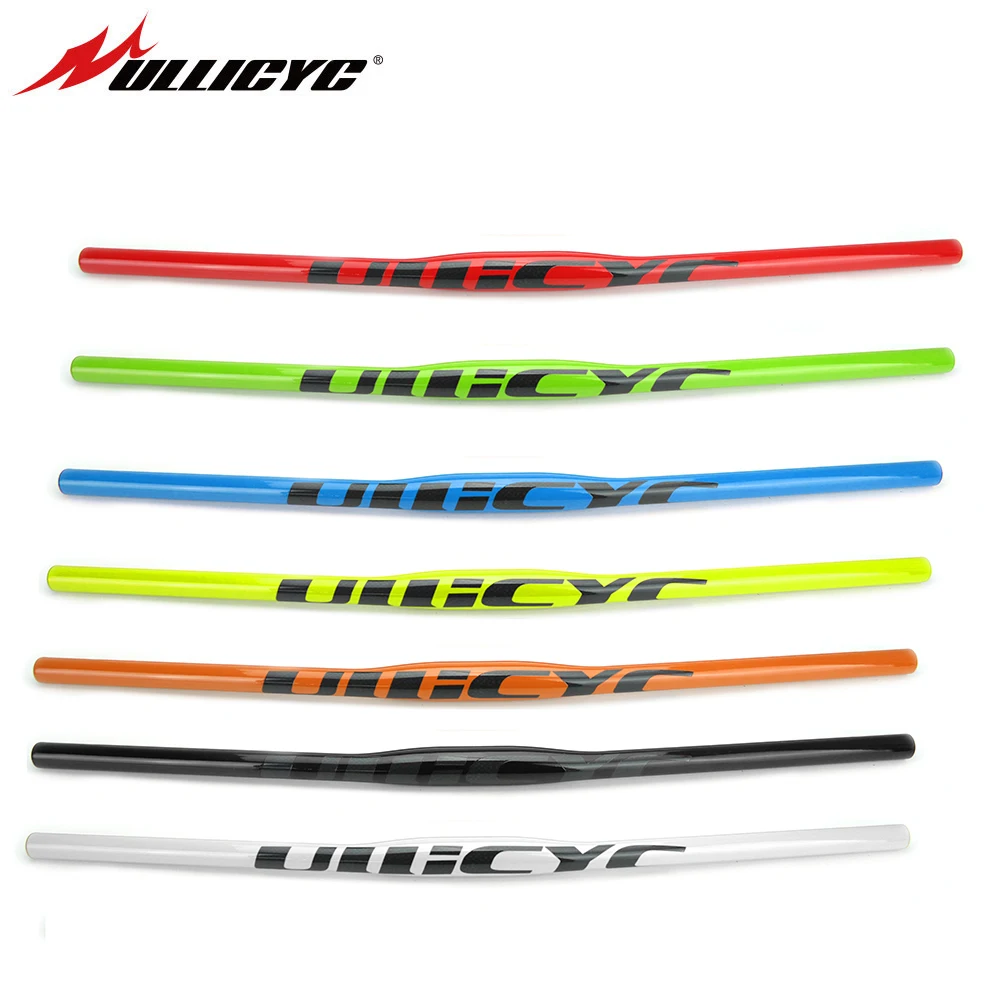 

ULLICYC Mountain/MTB Bike Full Carbon Fibre Flat/Rise Handlebar Bicycle Handlebar 31.8*580/600/620/640/660/680/700/720/740mm