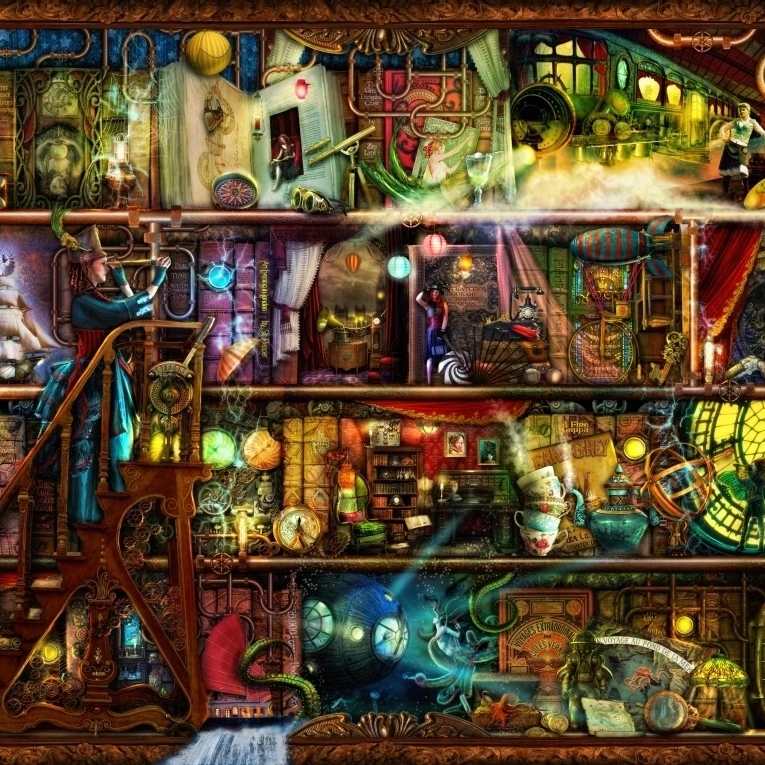 The Fantastic Voyage (Revised) Poster Print by Aimee Stewart (36 x 24)