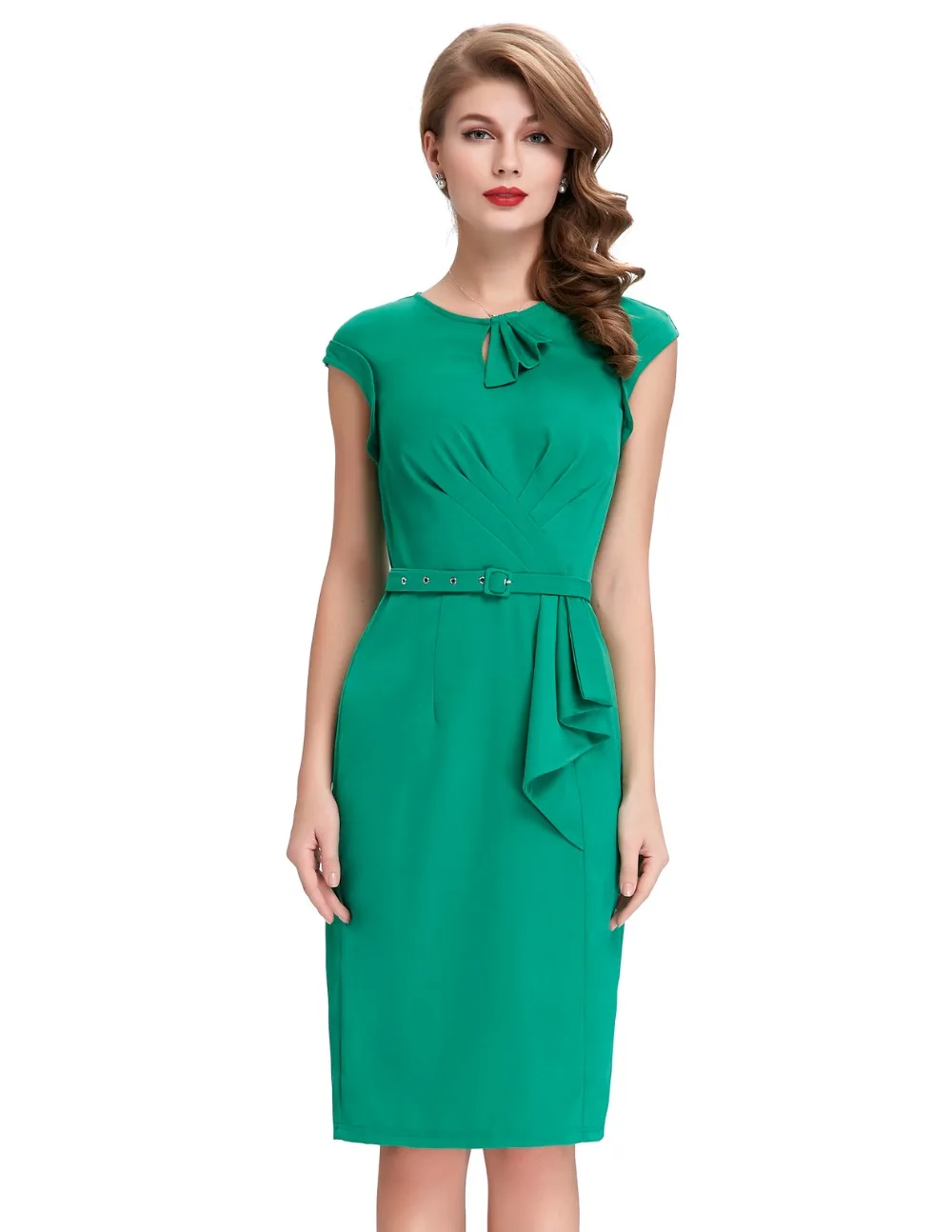 Yellow 50s Style Prom Dresses