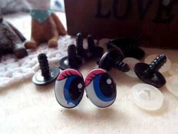 

50pairs(100pcs) free ship 12x16mm craft animal eyes for toy